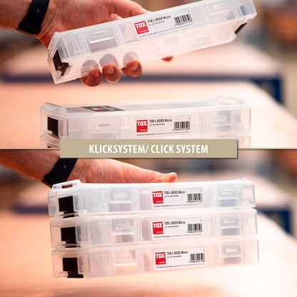 Artikelbild 6 für TOX L-BOXX Micro Acrobat 094901804 Hohlraumdübel-Sortiment, 34-teilig, Artikelnummer 560777