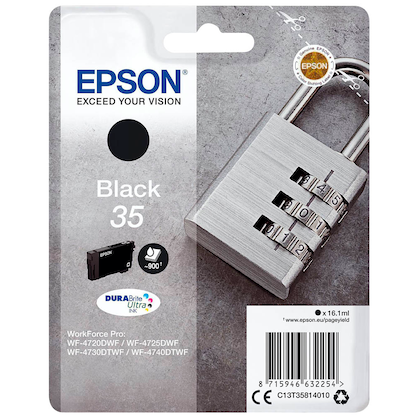Artikelbild 2 für EPSON 35 / T3581 schwarz Druckerpatrone, Artikelnummer 371284