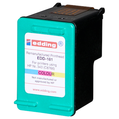 Artikelbild 4 für edding EDD-181 color Druckerpatrone kompatibel zu HP 343 (C8766EE), Artikelnummer 108480