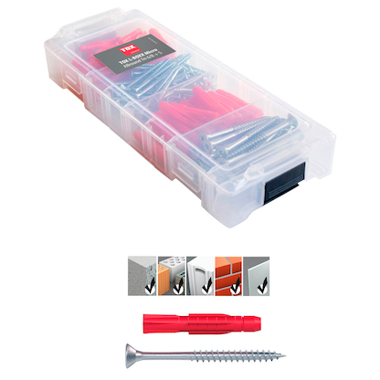 Artikelbild für TOX L-BOXX Micro Allround TRI 6/8 094901802 Dübel- und Schrauben-Sortiment, 140-teilig, Artikelnummer 560787