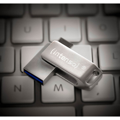 Artikelbild 3 für Intenso USB-Stick cMobile Line silber 128 GB, Artikelnummer 514358