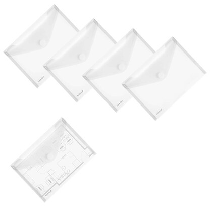 Artikelbild 12 für 10 FolderSys Dokumententaschen DIN A5 transparent glatt 0,20 mm, Artikelnummer 816694