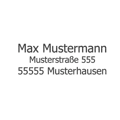 Artikelbild 3 für trodat Textstempel, individualisierbar Pocket Printy 9511 selbstfärbend schwarz ohne Logo, 1 St., Artikelnummer 375867