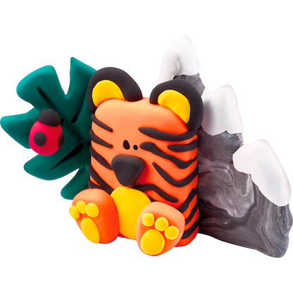 Artikelbild 10 für maped Knete MODELING FRIENDS farbsortiert, 5 Farben 4x 18,0 g und 1x 31,0 g & Zubehör, Artikelnummer 701783