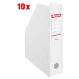 Artikelbild 1 für 10 Esselte Stehsammler 56000 weiß Kunststoff, DIN A4, Artikelnummer 194118