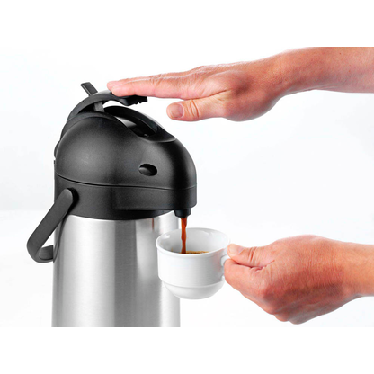 Artikelbild 4 für Esmeyer Isolierkanne STREAM silber 1,9 l, Artikelnummer 415806