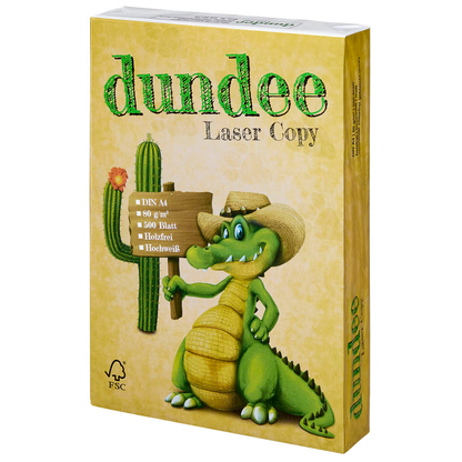 Artikelbild 2 für dundee Kopierpapier Laser Copy DIN A4 80 g/qm 500 Blatt, Artikelnummer 436881