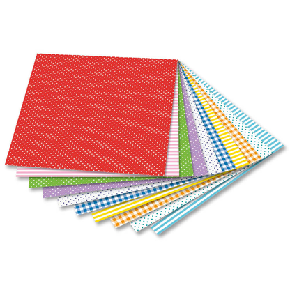 Artikelbild 2 für folia Faltblätter BASICS INTENSIV mehrfarbig 50 Blatt, Artikelnummer 556997