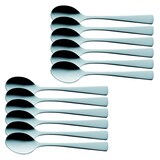 Artikelbild 1 für solex® Espressolöffel Karina silber, 12 St., Artikelnummer 984397
