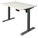 Artikelbild 1 für Kerkmann Move 1 elektrisch höhenverstellbarer Schreibtisch weiß rechteckig, T-Fuß-Gestell grau 120,0 x 80,0 cm, Artikelnummer 487961