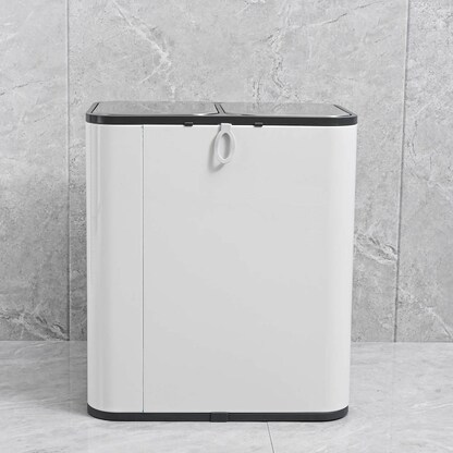 Artikelbild 14 für helit the classy Mülltrenner 2x 12 l weiß, Artikelnummer 223499