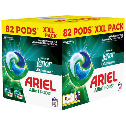 ARIEL UNIVERSAL+ Allin1 PODS Lenor Waschmittel Caps, 82 St. | office  discount