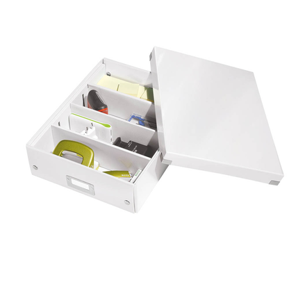 Artikelbild 3 für AKTION: LEITZ Click & Store Aufbewahrungsbox 900 Blatt weiß 28,0 x 37,0 x 10,0 cm mit Prämie nach Registrierung, Artikelnummer 410112