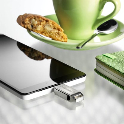 Artikelbild 4 für Intenso USB-Stick cMobile Line silber 128 GB, Artikelnummer 514358