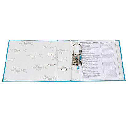 Artikelbild 8 für ELBA smart Pro Ordner türkis Kunststoff 8,0 cm DIN A4, Artikelnummer 132027