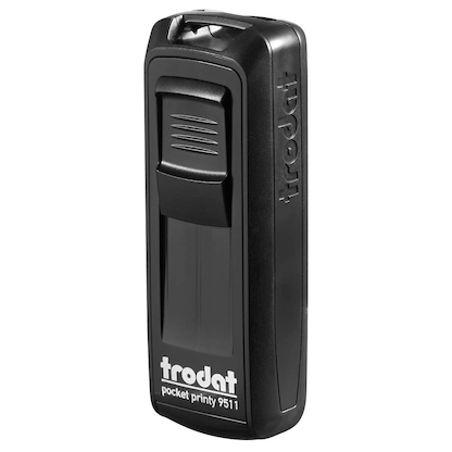 Artikelbild 10 für trodat Textstempel, individualisierbar Pocket Printy 9511 selbstfärbend schwarz ohne Logo, 1 St., Artikelnummer 375867
