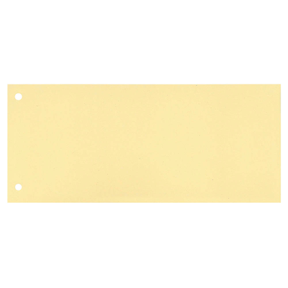 Artikelbild für Wekre Trennstreifen gelb, 190 g/qm Karton, 100 St., Artikelnummer 652642