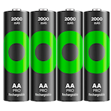 Artikelbild 1 für 4 GP Akkus ReCyko+ PRO Mignon AA 2.000 mAh, Artikelnummer 255319