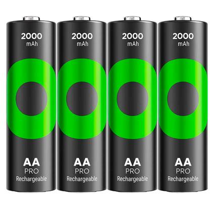 Artikelbild 19 für 4 GP Akkus ReCyko+ PRO Mignon AA 2.000 mAh, Artikelnummer 255319