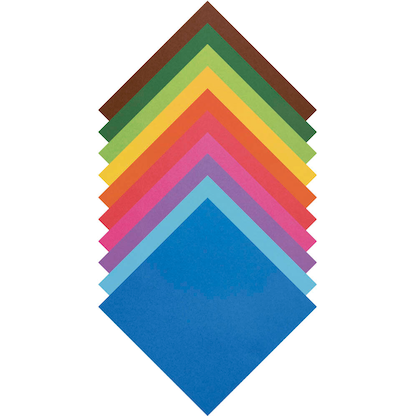 Artikelbild 7 für folia Faltblätter INTENSIV mehrfarbig 100 Blatt, Artikelnummer 556959