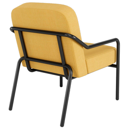 Artikelbild 3 für medso powered by PAPERFLOW Sessel MEDSO M Rund gelb schwarz Stoff, 1 St., Artikelnummer 522389