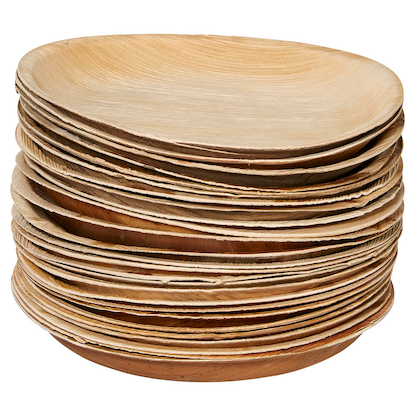 Artikelbild 2 für 25 PAPSTAR Palmblatt-Teller pure 23,0 x 23,0 cm, Artikelnummer 130734