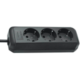 Artikelbild 1 für brennenstuhl Eco-Line 3-fach Steckdosenleiste 1,5 m schwarz, Artikelnummer 554644