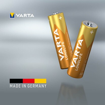 Artikelbild 10 für 8 VARTA Batterien LONGLIFE Mignon AA 1,5 V, Artikelnummer 856211