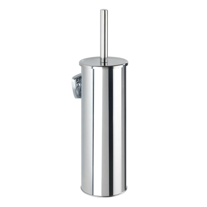 Artikelbild für WENKO WC-Garnitur Basic silber Metall, Artikelnummer 815421