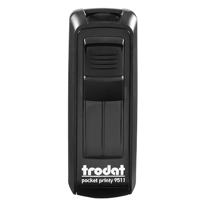 Artikelbild 12 für trodat Textstempel, individualisierbar Pocket Printy 9511 selbstfärbend schwarz ohne Logo, 1 St., Artikelnummer 375867