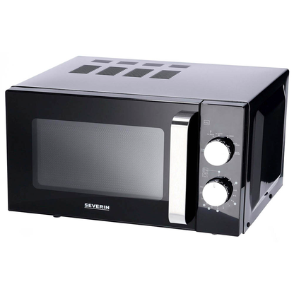 Artikelbild 2 für SEVERIN MW 7761 Mikrowelle 800 W schwarz, edelstahl, Artikelnummer 351666