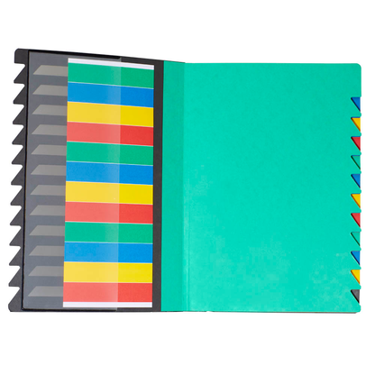 Artikelbild 2 für PAGNA Ordnungsmappe 12 Fächer schwarz, Artikelnummer 436360