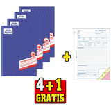 Artikelbild 1 für 4 + 1 GRATIS: 4 AVERY Zweckform Bautagebuch Formularbücher 1777 + GRATIS 1 St., Artikelnummer 433413
