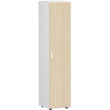 Artikelbild 1 für geramöbel Aktenschrank Flex, S-345100-AW weiß, ahorn 4 Fachböden 40,0 x 42,0 x 180,8 cm, Artikelnummer 876577