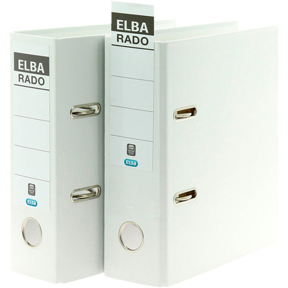 Artikelbild 3 für ELBA A5 Hochformat Ordner weiß Kunststoff 7,5 cm DIN A5 hoch, Artikelnummer 116657