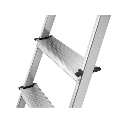 Artikelbild 10 für Hailo Stehleiter einseitig L60 StandardLine silber 5 Stufen, H: 184,0 cm, Artikelnummer 825974