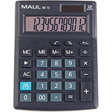 Artikelbild 1 für MAUL MC 12 Tischrechner schwarz, Artikelnummer 730053