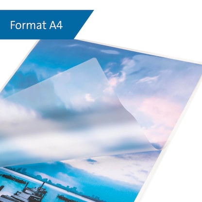 Artikelbild 2 für 100 DAHLE Laminierfolien glänzend für A4 80 micron, Artikelnummer 422059