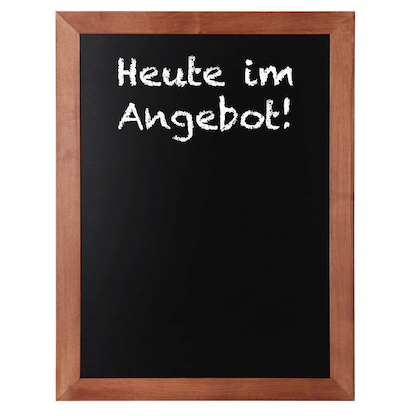 Artikelbild 21 für Showdown® Displays Kreidetafel Natura 60,0 x 80,0 cm Natural Wood, Artikelnummer 670568