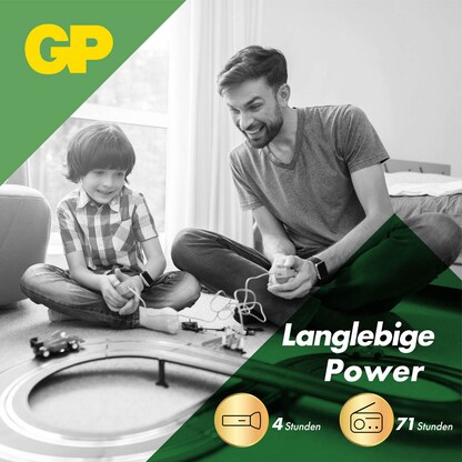 Artikelbild 7 für AKTION: 40 GP Batterien SUPER Micro AAA 1,5 V + GRATIS HARIBO Goldbären 175,0 g, Artikelnummer 819163