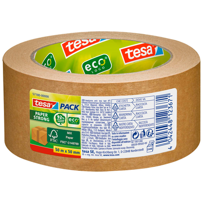 Artikelbild 8 für tesa Packband tesapack® Paper Strong braun 50,0 mm x 50,0 m 1 Rolle, Artikelnummer 305363