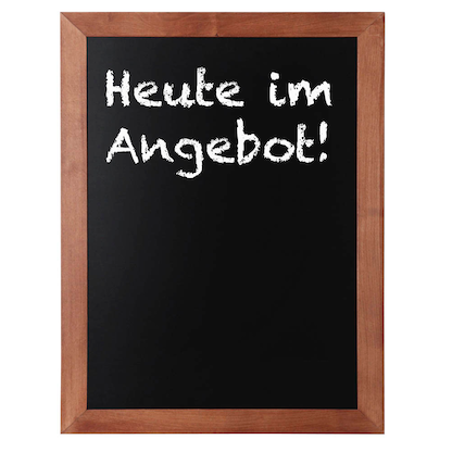 Artikelbild 3 für Showdown® Displays Kreidetafel Natura 50,0 x 60,0 cm Natural Wood, Artikelnummer 670556