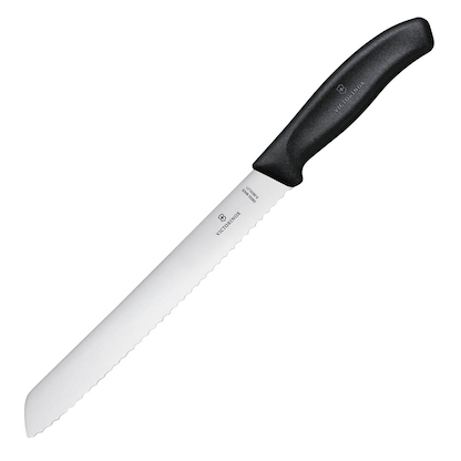 Artikelbild 3 für VICTORINOX Brotmesser silber glänzend, poliert, Klinge: 21,0 cm, 1 St., Artikelnummer 970723