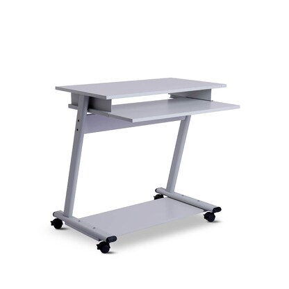 Artikelbild 3 für rocada ZETA PC-Tisch mit Rollen lichtgrau 80,0 x 50,0 x 79,0 cm, Artikelnummer 585930