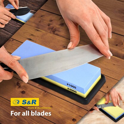 Artikelbild 5 für S&R Schleifstein 1.000, 4.000 Körnung, Artikelnummer 390546