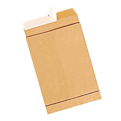 Artikelbild 2 für MAILmedia Faltentaschen DIN E4 ohne Fenster braun mit 4,0 cm Falte, 100 St., Artikelnummer 251637