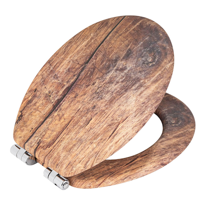 Artikelbild 10 für WENKO WC-Sitz Rustic braun, Artikelnummer 815144