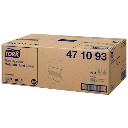 Artikelbild 3 für TORK Papierhandtücher 471093 Xpress® H2 Universal Interfold-Falzung 1-lagig 5.000 Tücher, Artikelnummer 492221