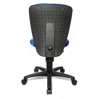 Artikelbild 5 für Topstar Kinderdrehstuhl High S'cool®, 70570 CA40 Stoff blau, Gestell schwarz, Artikelnummer 571489
