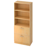 Artikelbild 1 für HAMMERBACHER Regalschrank 7300 RE, V7300/3/3/RE ahorn 80,0 x 42,0 x 200,4 cm, Artikelnummer 862526